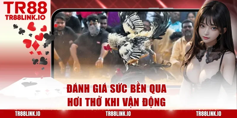 Đánh giá sức bền qua hơi thở khi vận động